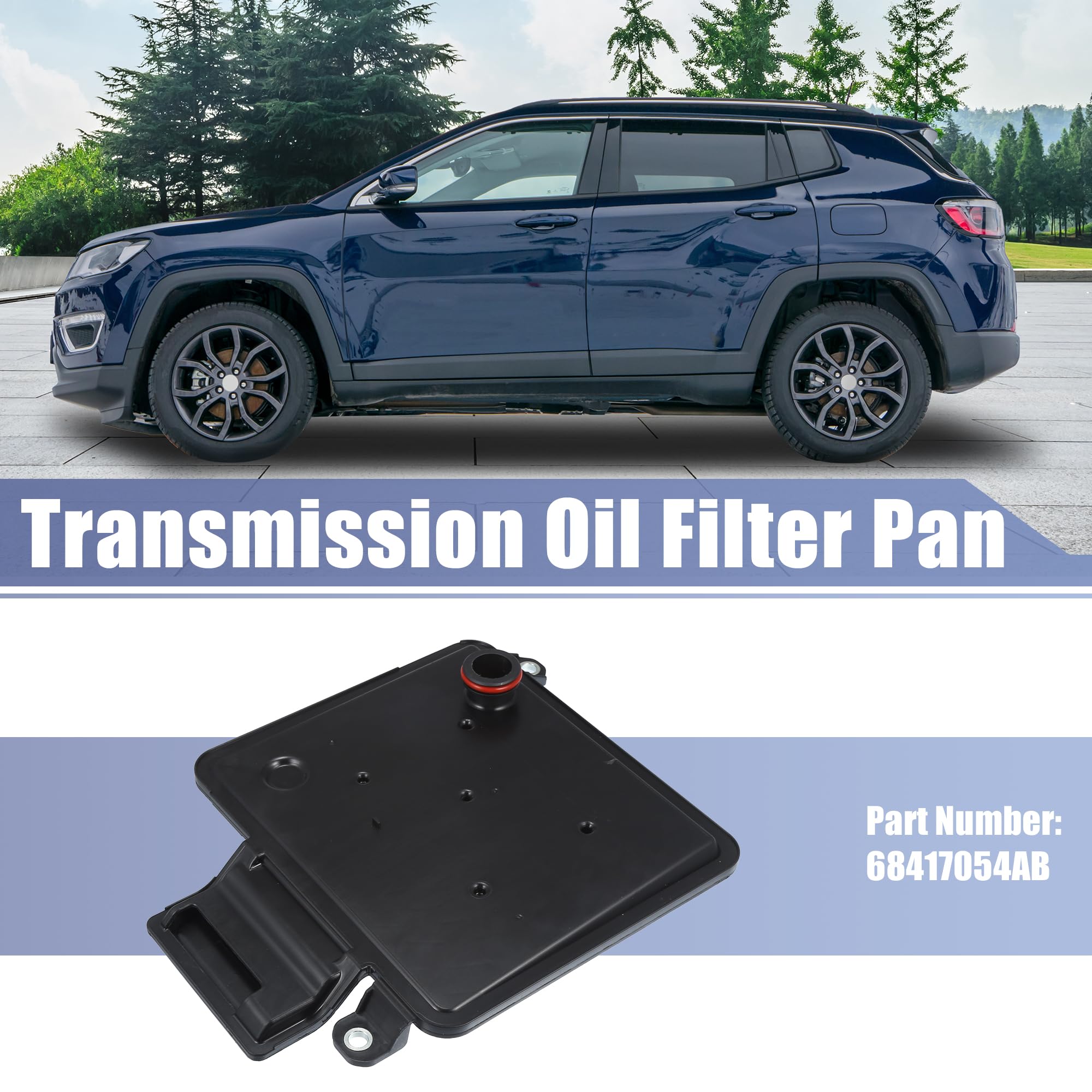 68417054AB クライスラー ジープ グラディエーター ラングラー V6 Amazon.com: uxcell No.68417054AB Transmission Filter Oil Pan for